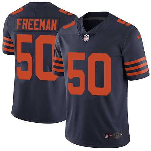 Nike Chicago Bears #50 Jerrell Freeman Navy Blue Alternate NFL Vapor Untouchable Limited Jersey,We sell and wholesale Nike Chicago Bears #50 Jerrell Freeman Navy Blue Alternate NFL Vapor Untouchable Limited Jersey on line form chian!